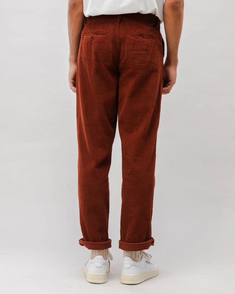 Pantalon Corduroy Pleated Chino - Coton Bio