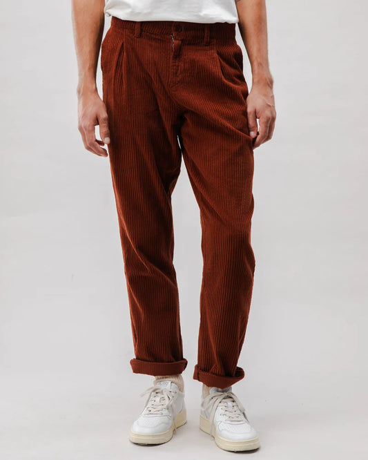 Pantalon Corduroy Pleated Chino - Coton Bio