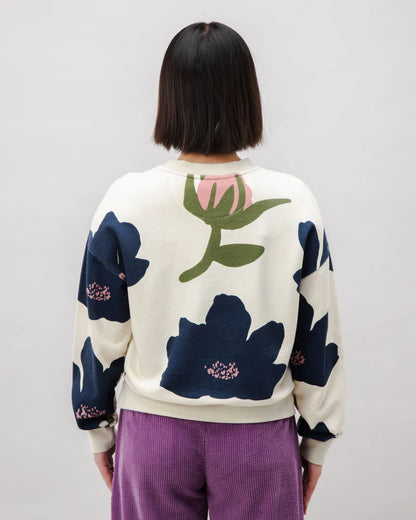 Sweatshirt Bloom Rounded - Coton Bio