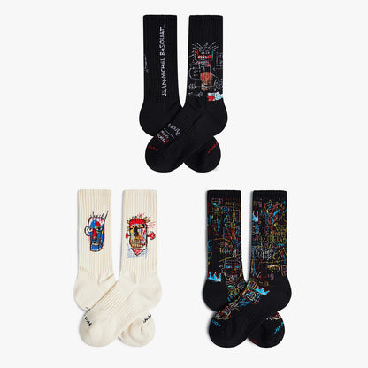 Pack Chaussettes Athletic Basquiat II - Mi-Mollet