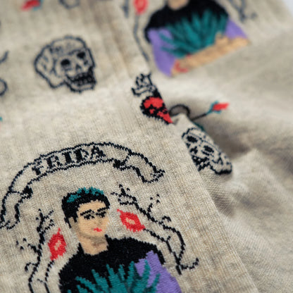 Chaussettes Athletic Frida Viva Mexico - Mi-Mollet