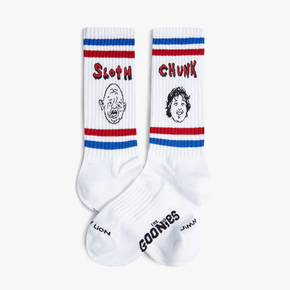 Chaussettes Athletic Sloth and Chunk - Mi-Mollet