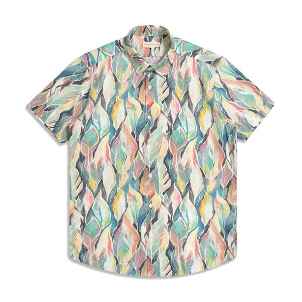 Chemise Painted Leaves - Tencel