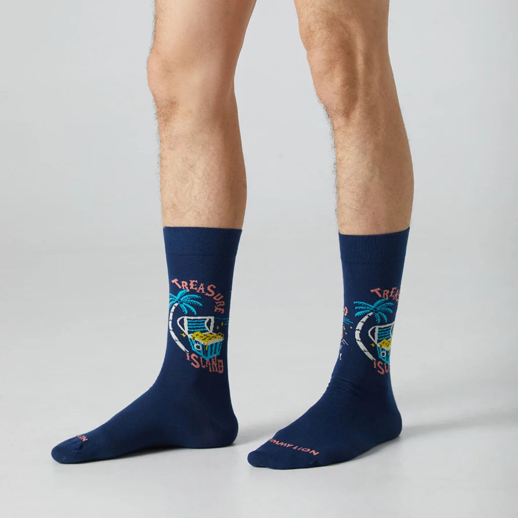 Chaussettes Casual Treasure Island - Mi-Mollet