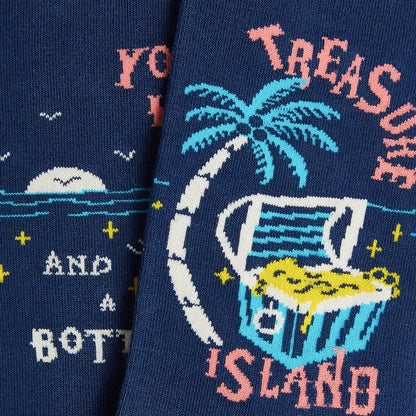 Chaussettes Casual Treasure Island - Mi-Mollet