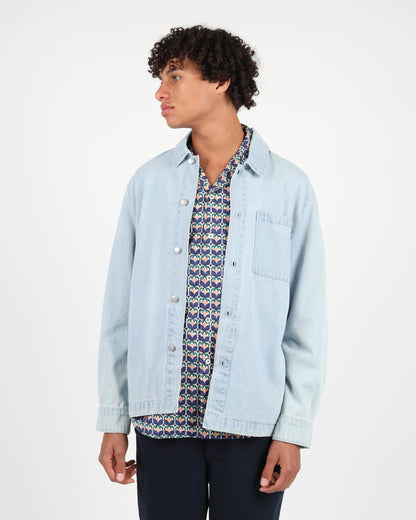 Chemise Ryder en Denim Cotton Worker – Style, Confort et Durabilité