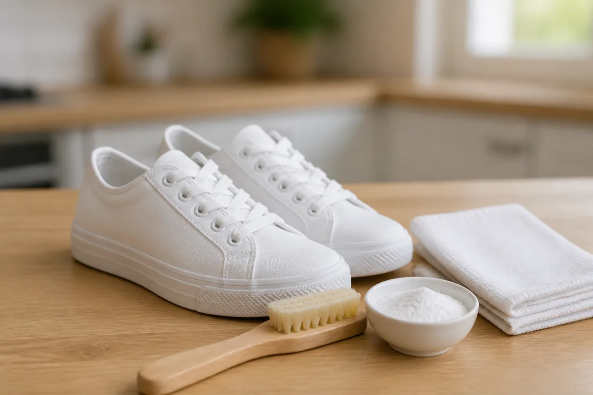 Nettoyer des baskets en toile : blanches, colorées, machine